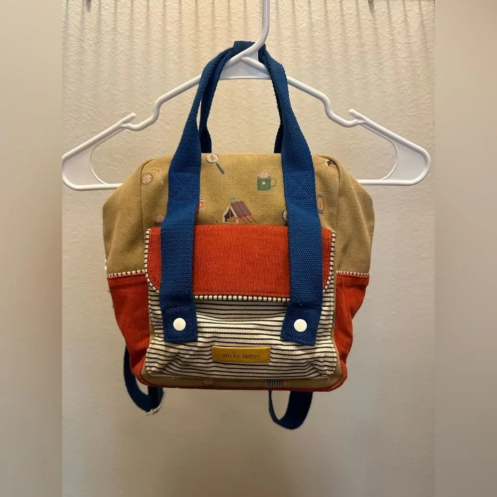STICKY LEMON SMALL BACKPACK, SPECIAL EDITION CORDUROY COLLECTION